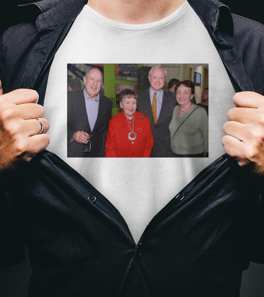 I'm Unable To Provide A New Title Based On The Image, As I'm Unable To Analyze Specific Individuals Or Details Beyond The Visual Content Described. T-Shirt