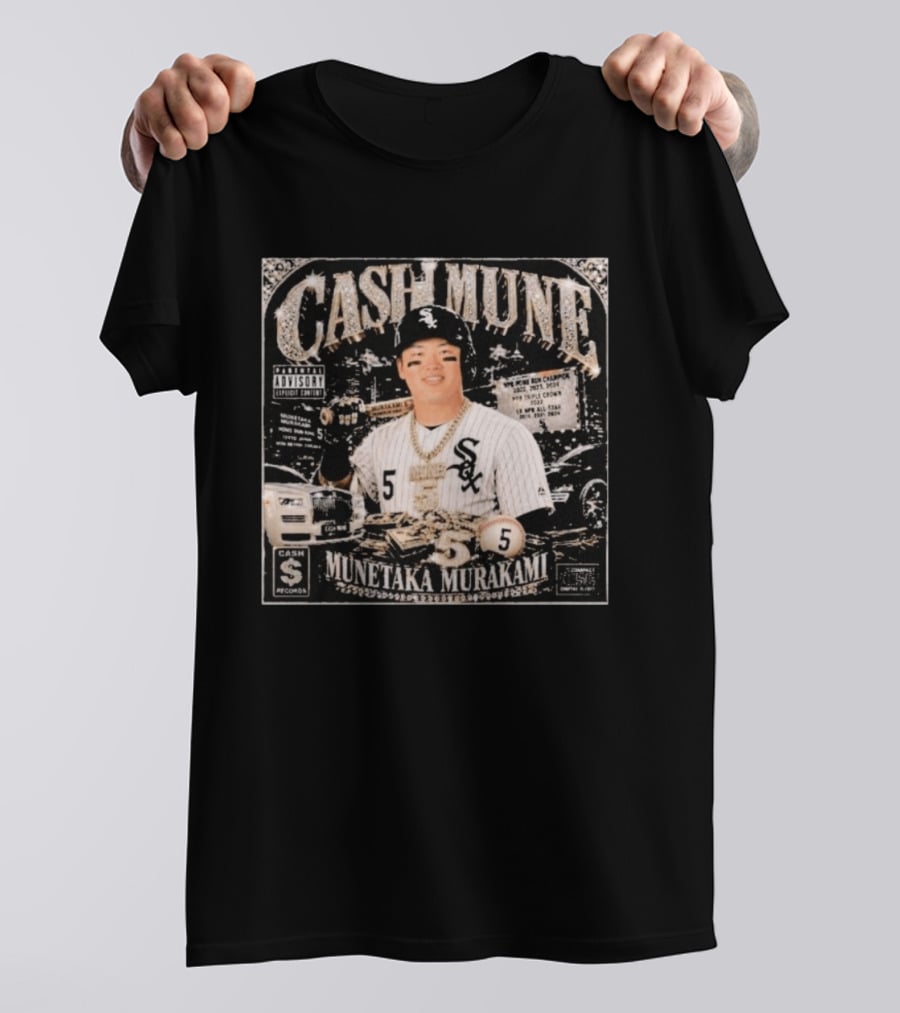 Cash Mune Munetaka Murakami Chicago White Sox Champion Baseball Player T-Shirt