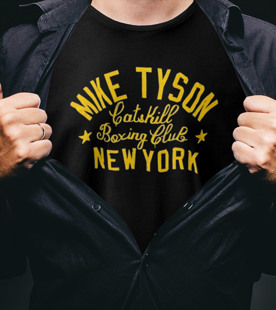 Mike Tyson Catskill Boxing Club New York T-Shirt