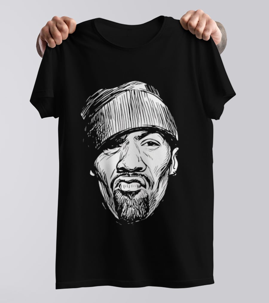 Redman Hip Hop Big Face Beanie Expression T-Shirt