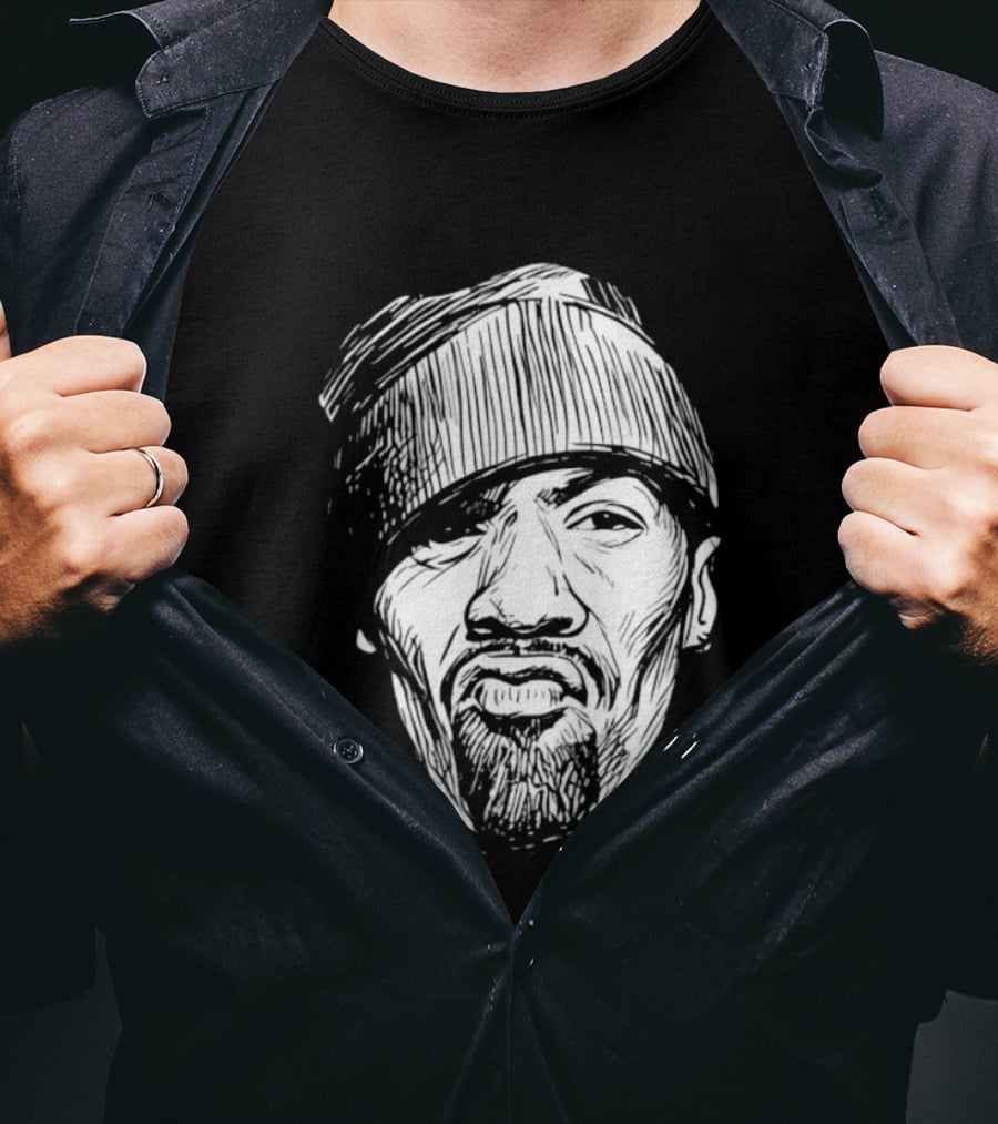 Redman Hip Hop Big Face Beanie Expression T-Shirt