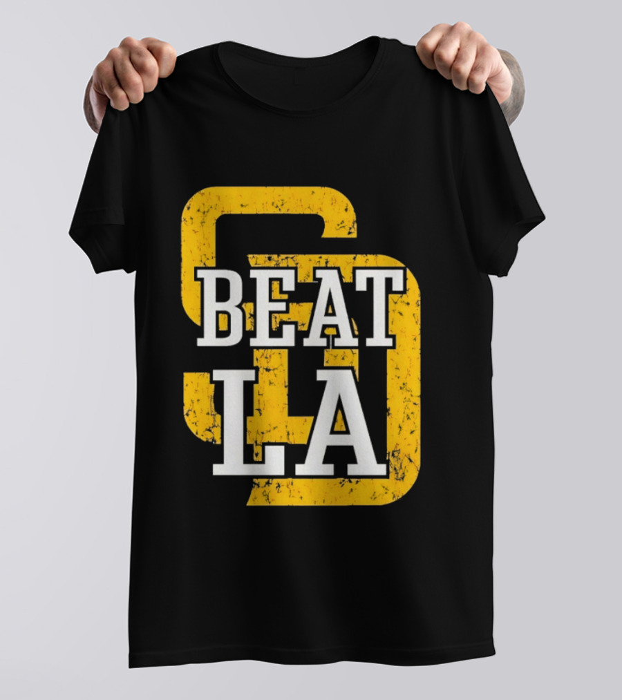 San Diego Padres Beat LA Dodgers Victory T-Shirt