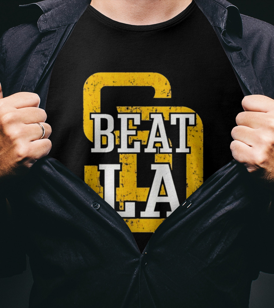 San Diego Padres Beat LA Dodgers Victory T-Shirt