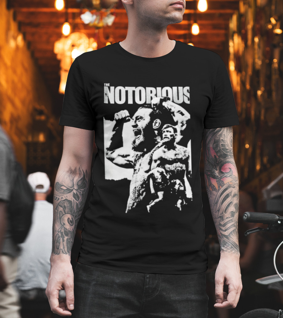 Notorious Conor McGregor UFC Fighter Fist Iconic Stance T-Shirt