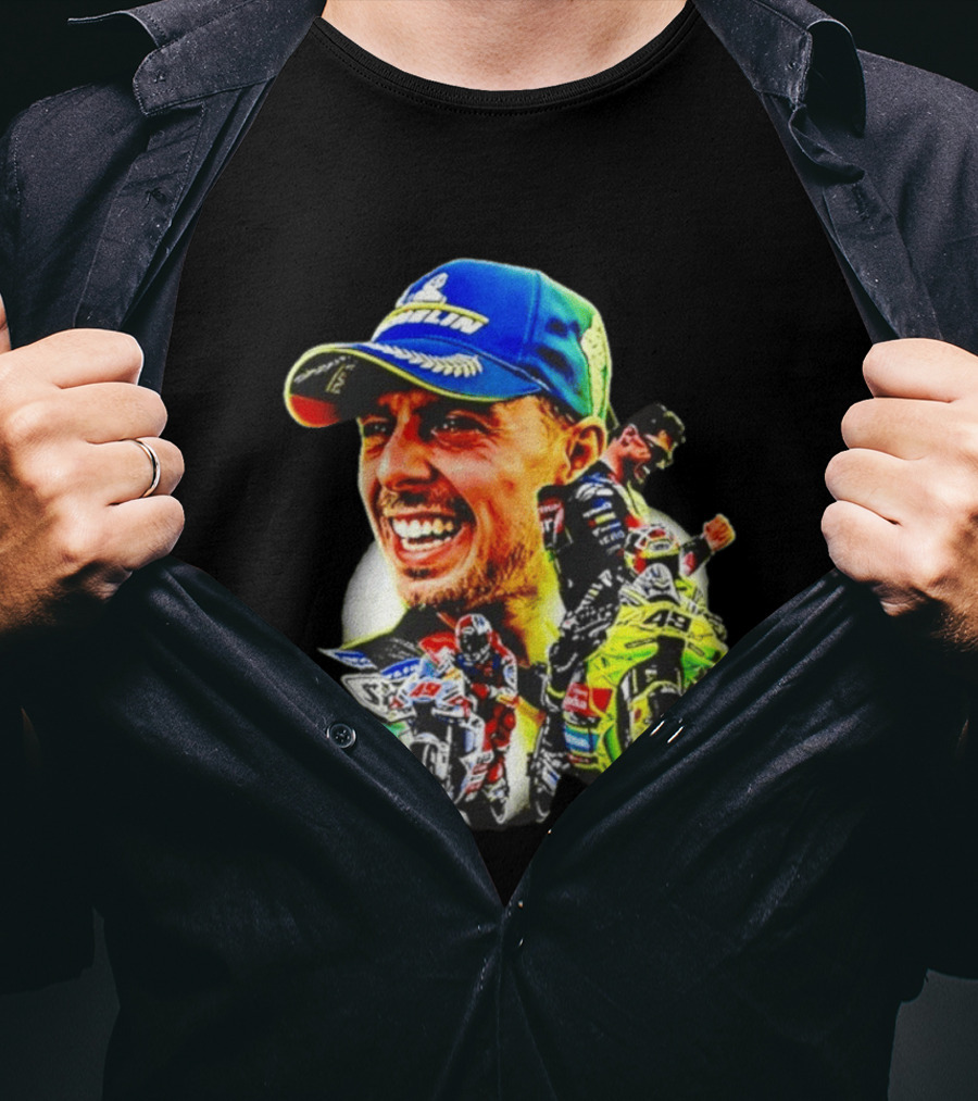 Valentino Rossi The Doctor MotoGP Racing Legend T-Shirt
