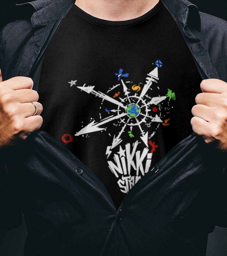 Nikki Storm Best In The Galaxy Star Map T-Shirt