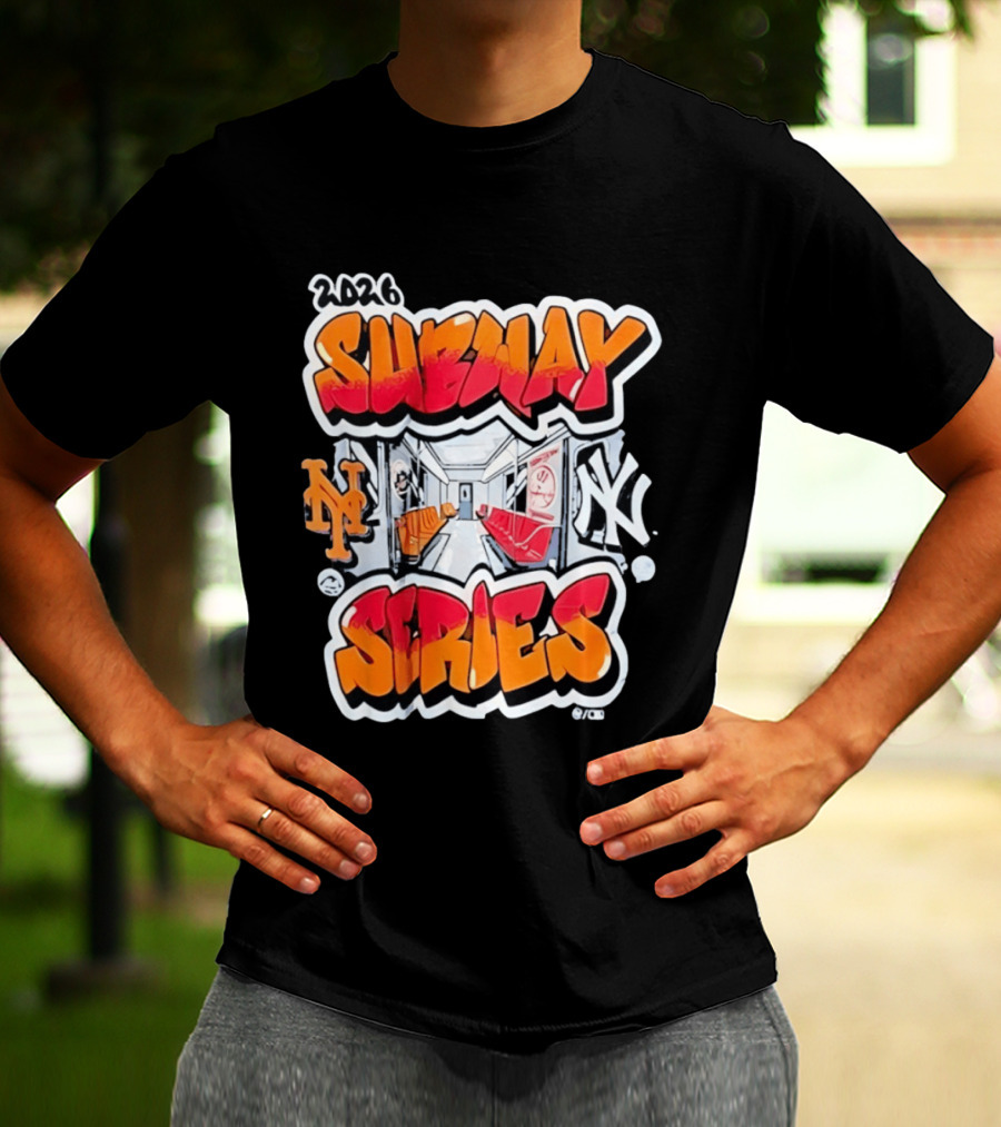 2026 Subway Series New York Yankees Vs Mets Baseball T-Shirt