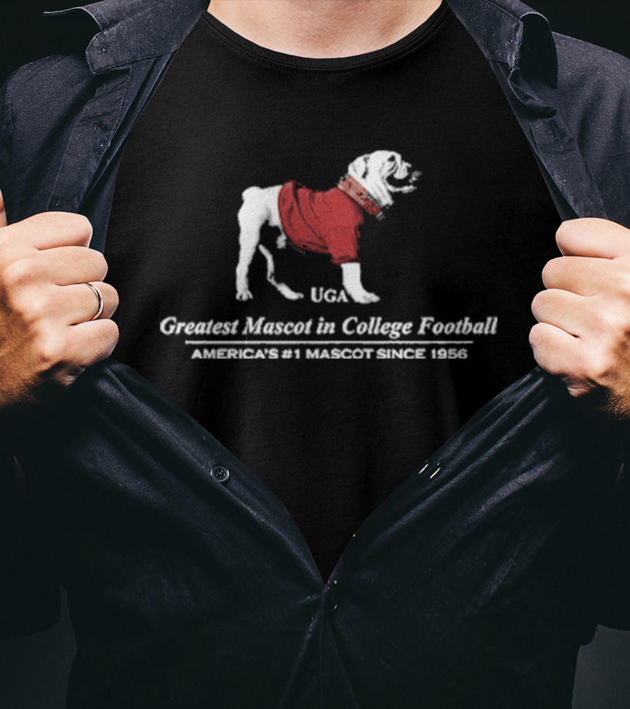 UGA Georgia Bulldogs Greatest Mascot In College Football Since 1956 T-Shirt