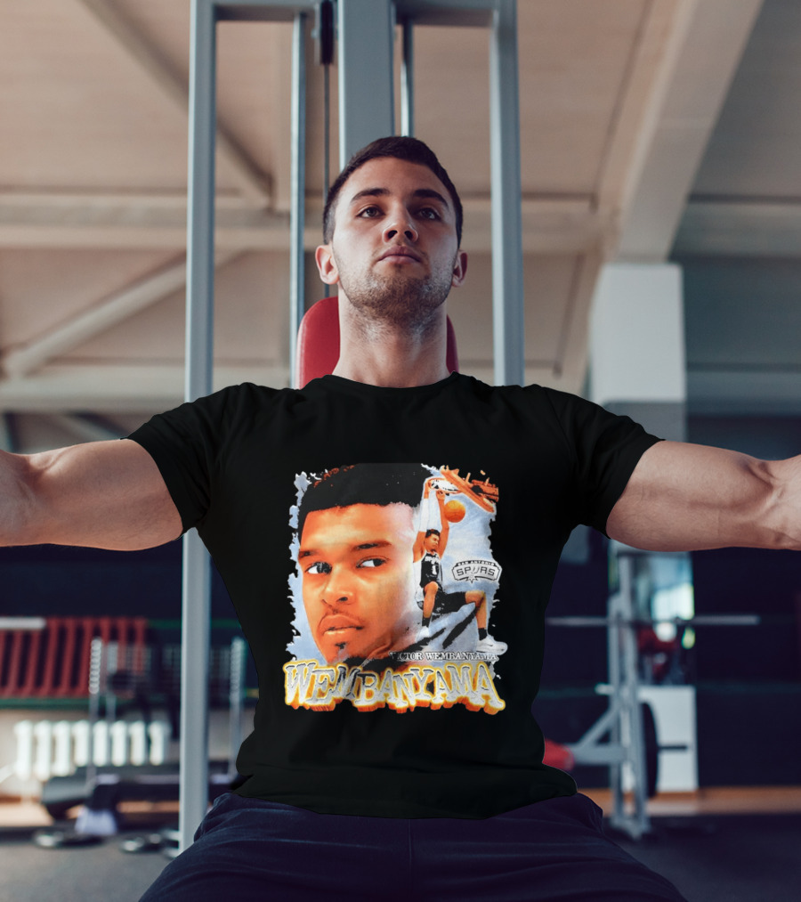 Victor Wembanyama San Antonio Spurs Basketball 2026 T-Shirt