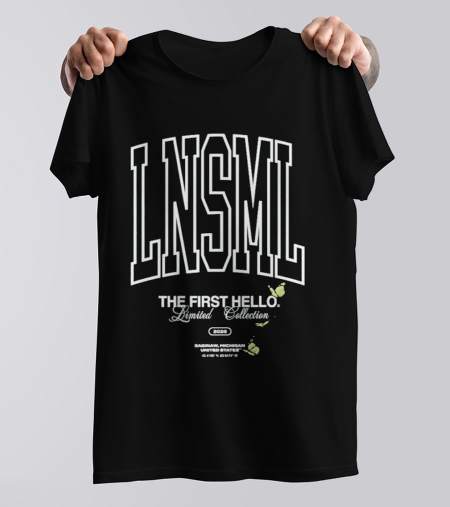 LANSMI The First Hello Limited Collection 2026 Officially Licensed T-Shirt