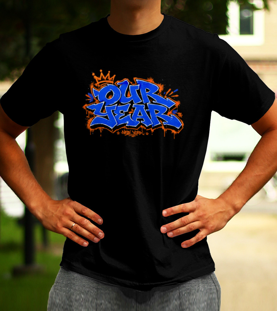 New York Our Year Basketball Street T-Shirt
