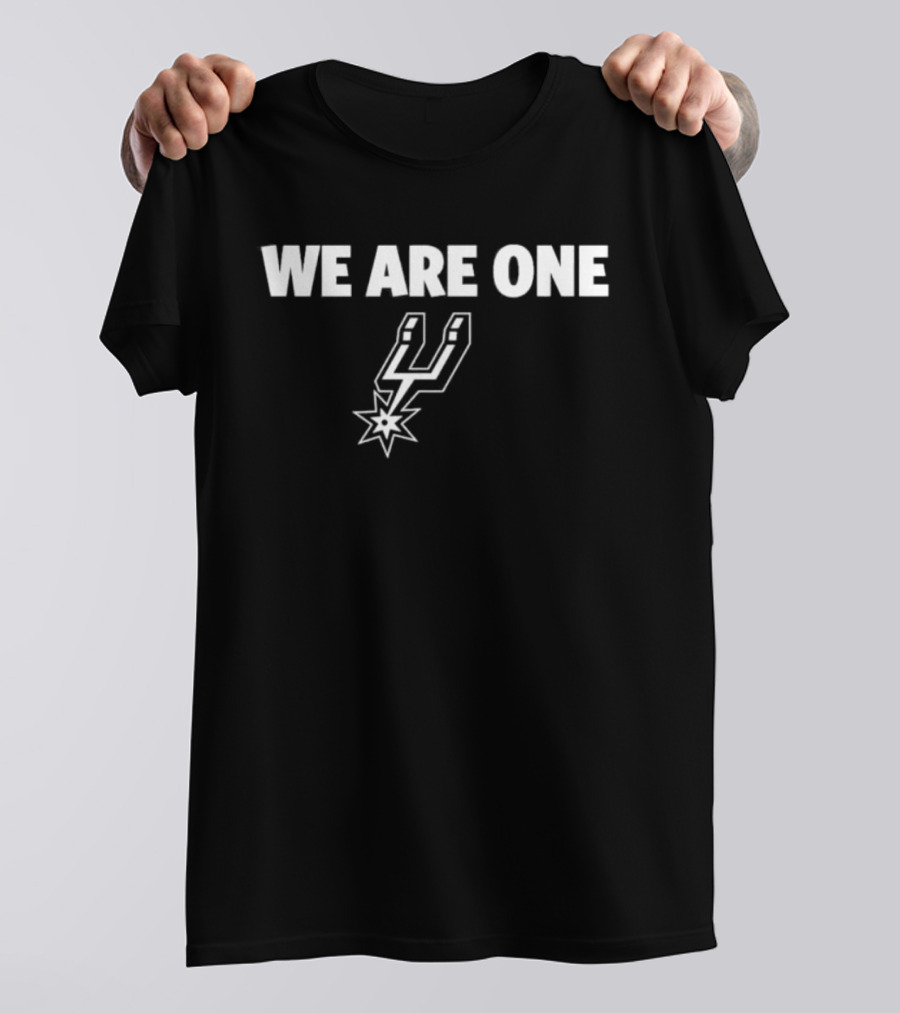 We Are One San Antonio Spurs Unity T-Shirt