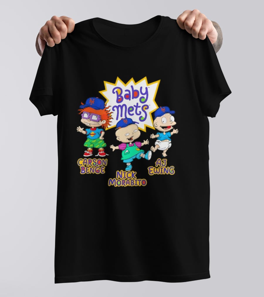 Baby Mets Carson Benge Nick Morabito AJ Ewing Characters T-Shirt