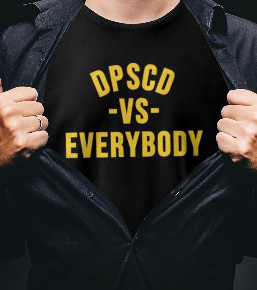 DPSCD Vs Everybody Detroit Public Schools Community District Spirit T-Shirt