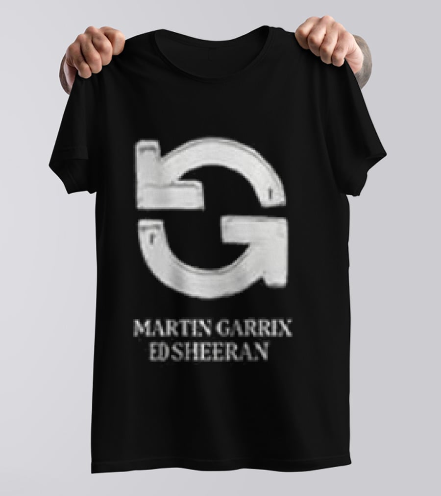 Martin Garrix Ed Sheeran Repeat It Black Edition 2026 Collaboration T-Shirt