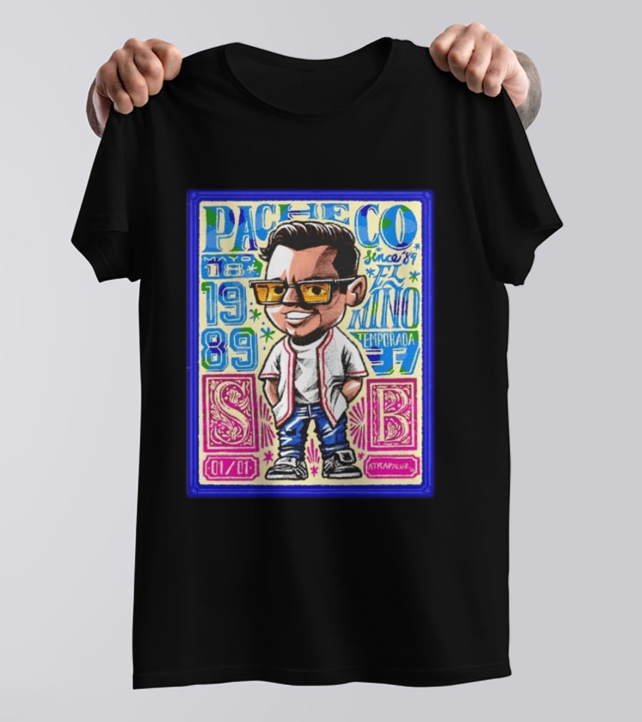 Pacheco El Nino Mayo 18 1989 Temporada Since 89 Atrapaluz T-Shirt