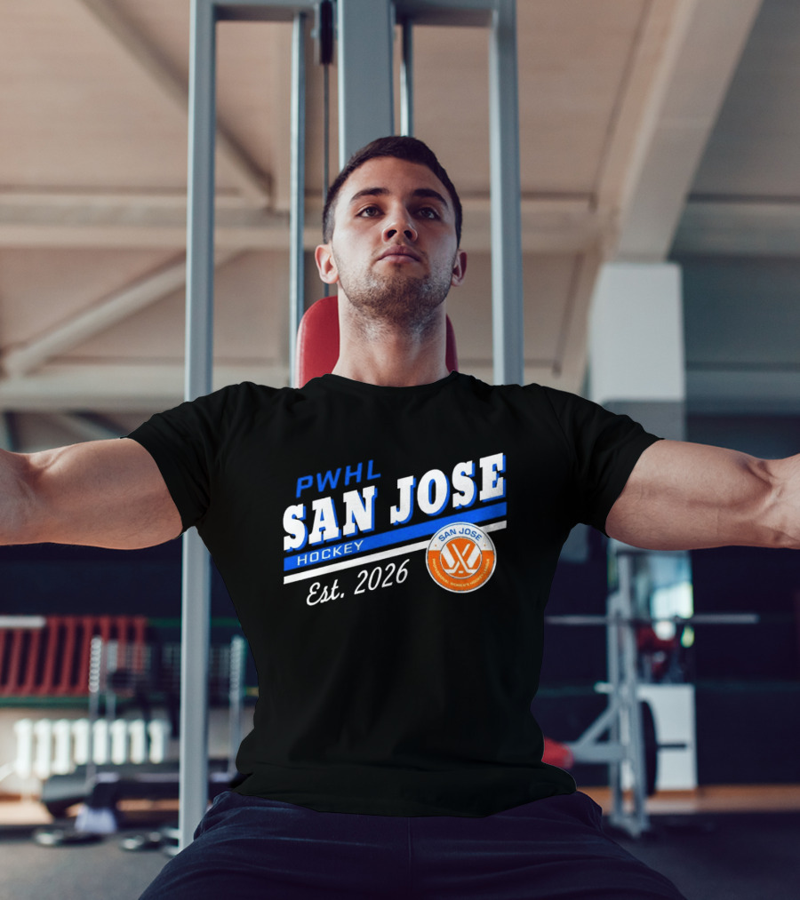 PWHL San Jose Hockey Est 2026 Women's Team T-Shirt