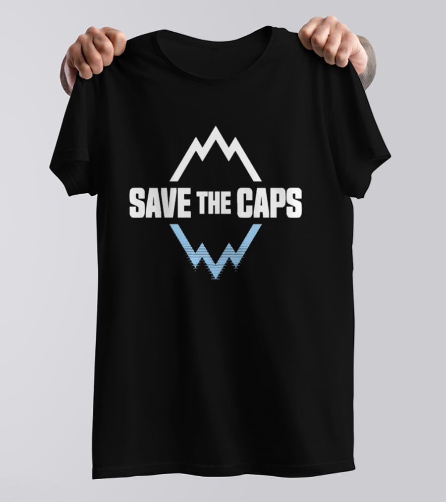 Save The Caps Vancouver Whitecaps FC Mountain T-Shirt