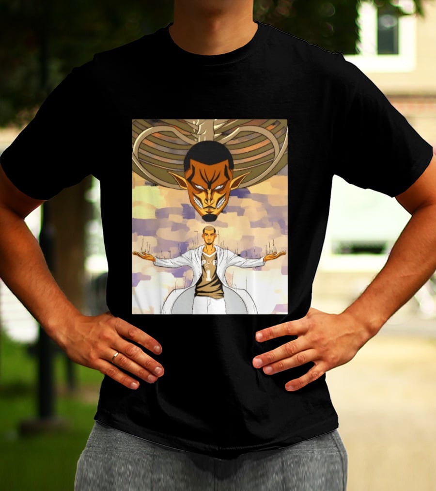 The Attack On Titan Wemby San Antonio Spurs T-Shirt