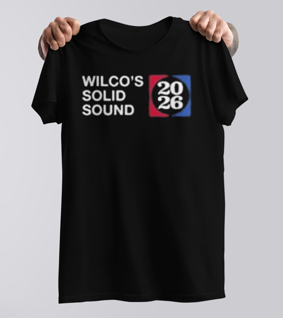 Wilco's Solid Sound 2026 Finish Line Event T-Shirt