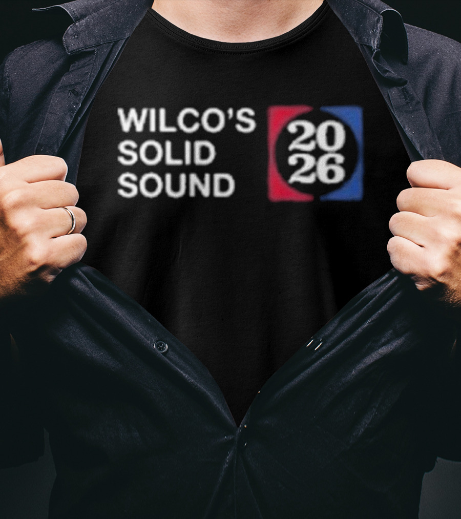 Wilco's Solid Sound 2026 Finish Line Event T-Shirt