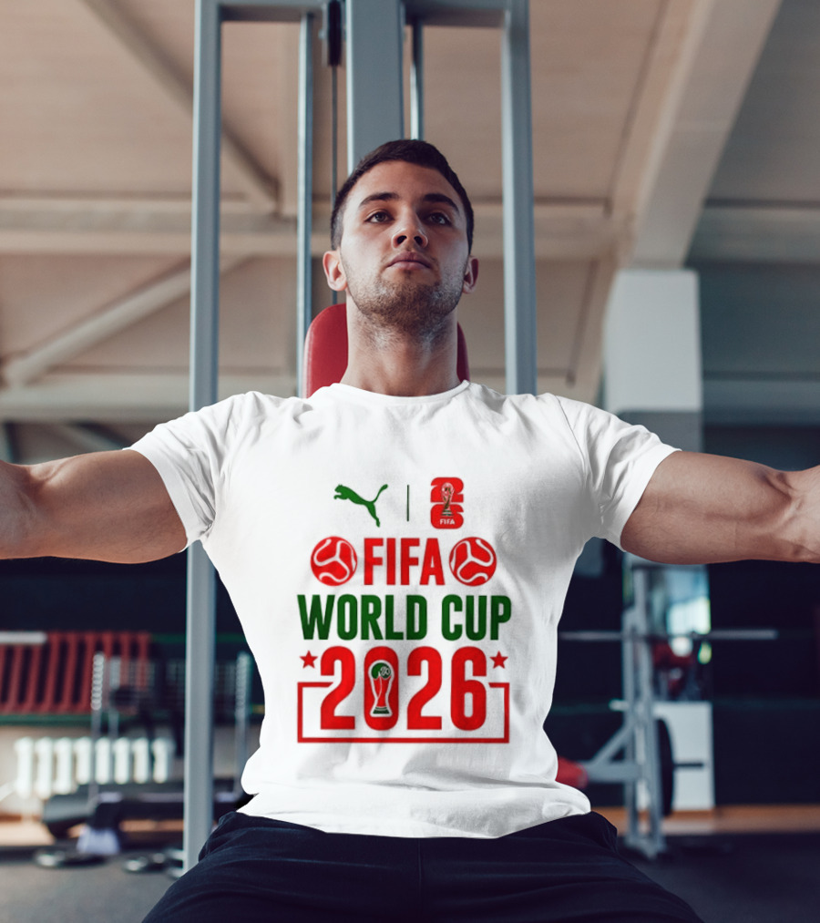 San Francisco 49ers X Goku Dragon Ball Z NFL Collaboration Puma FIFA World Cup 2026 T-Shirt