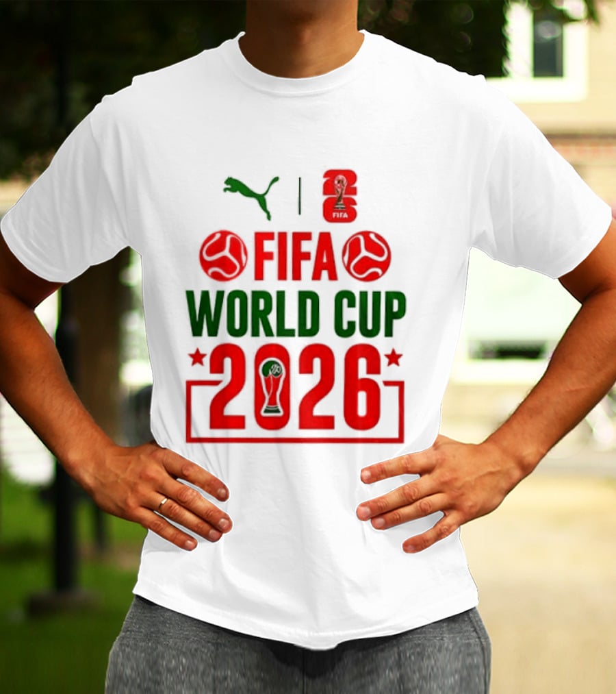 San Francisco 49ers X Goku Dragon Ball Z NFL Collaboration Puma FIFA World Cup 2026 T-Shirt