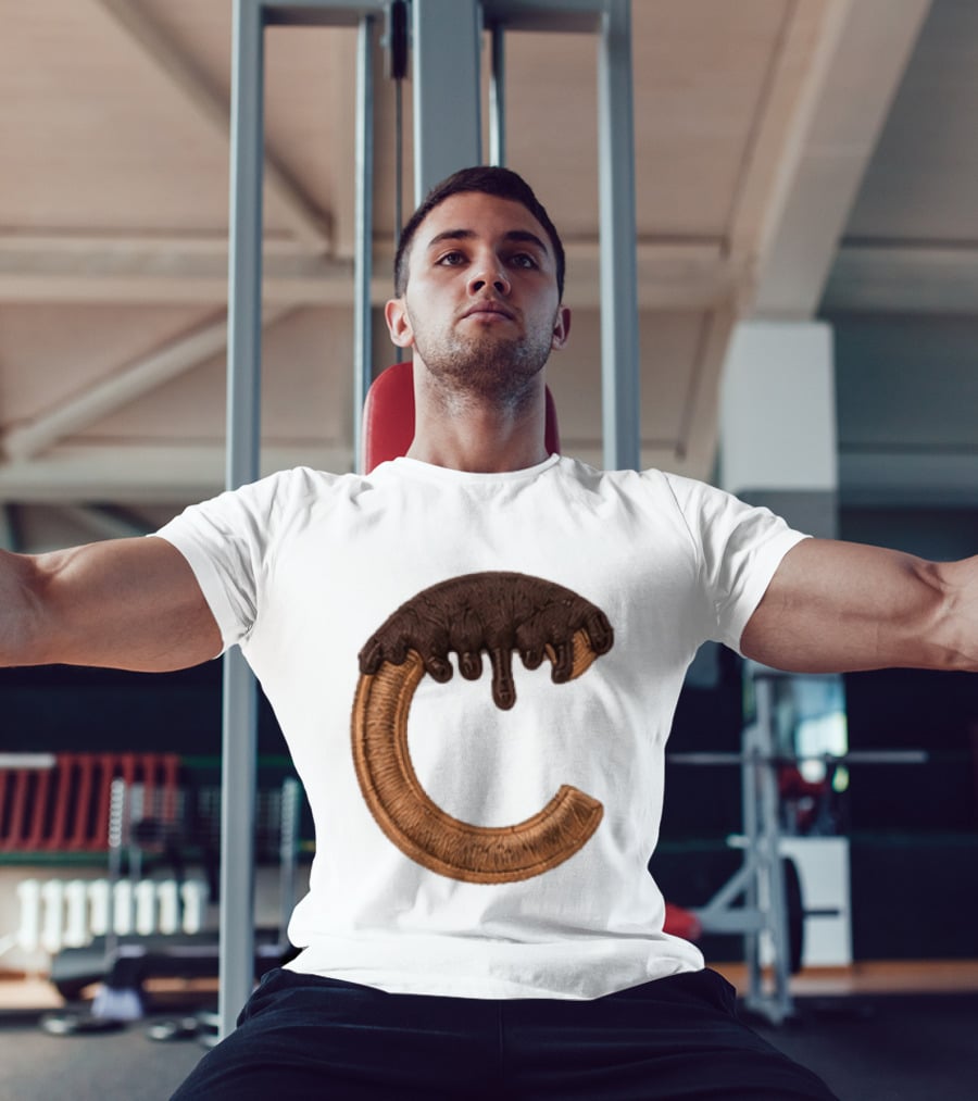 2026 Cubs Chocolate Dipped C Embroidery T-Shirt