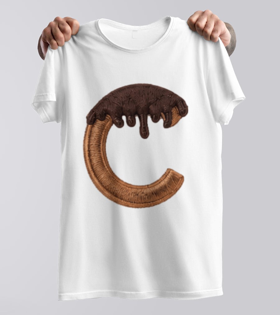2026 Cubs Chocolate Dipped C Embroidery T-Shirt