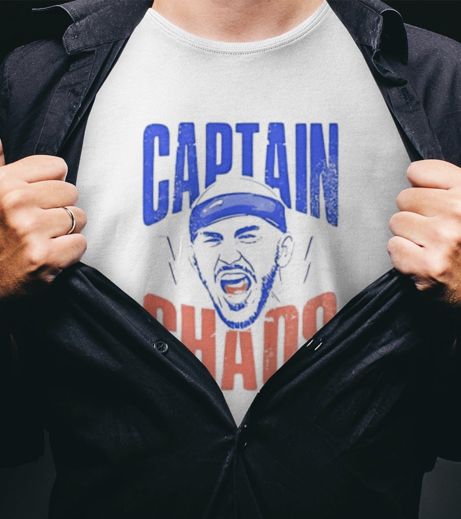 Alex Caruso Captain Chaos OKC Thunder NBA Basketball T-Shirt