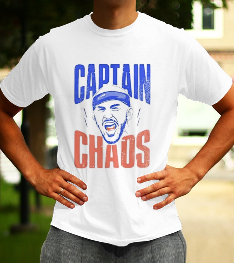 Alex Caruso Captain Chaos OKC Thunder NBA Basketball T-Shirt