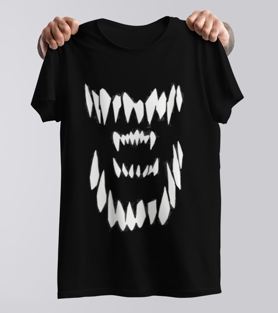 Alien It Takes Two To Mangle Iconic Zigzag T-Shirt