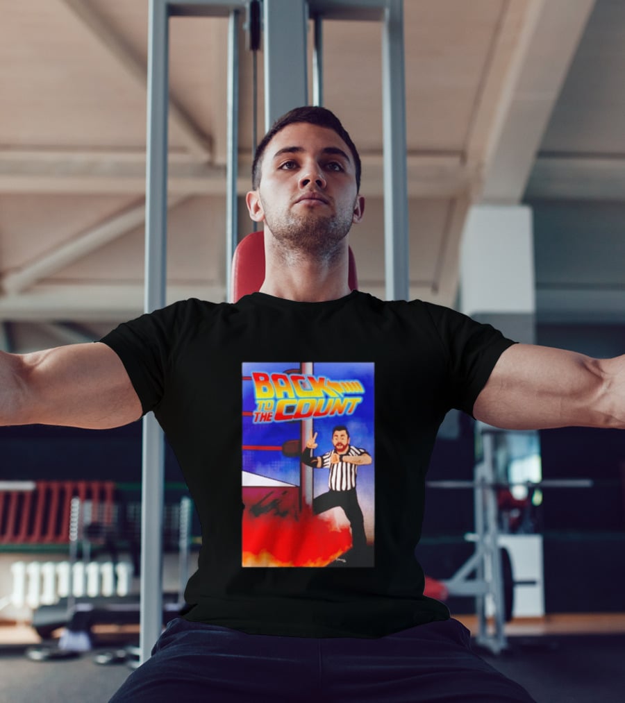 Daniel Spencer Back To The Count Wrestling Referee Nostalgia T-Shirt