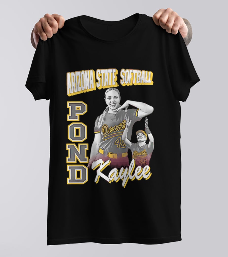 Arizona State Softball Kaylee Pond Devils 42 T-Shirt