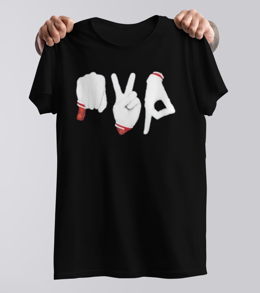 OKC Thunder Shai Gilgeous Alexander SGA MVP Hand Gesture T-Shirt