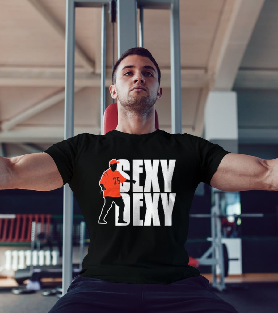Sexy Dexy 25 Bold Sports Figure T-Shirt