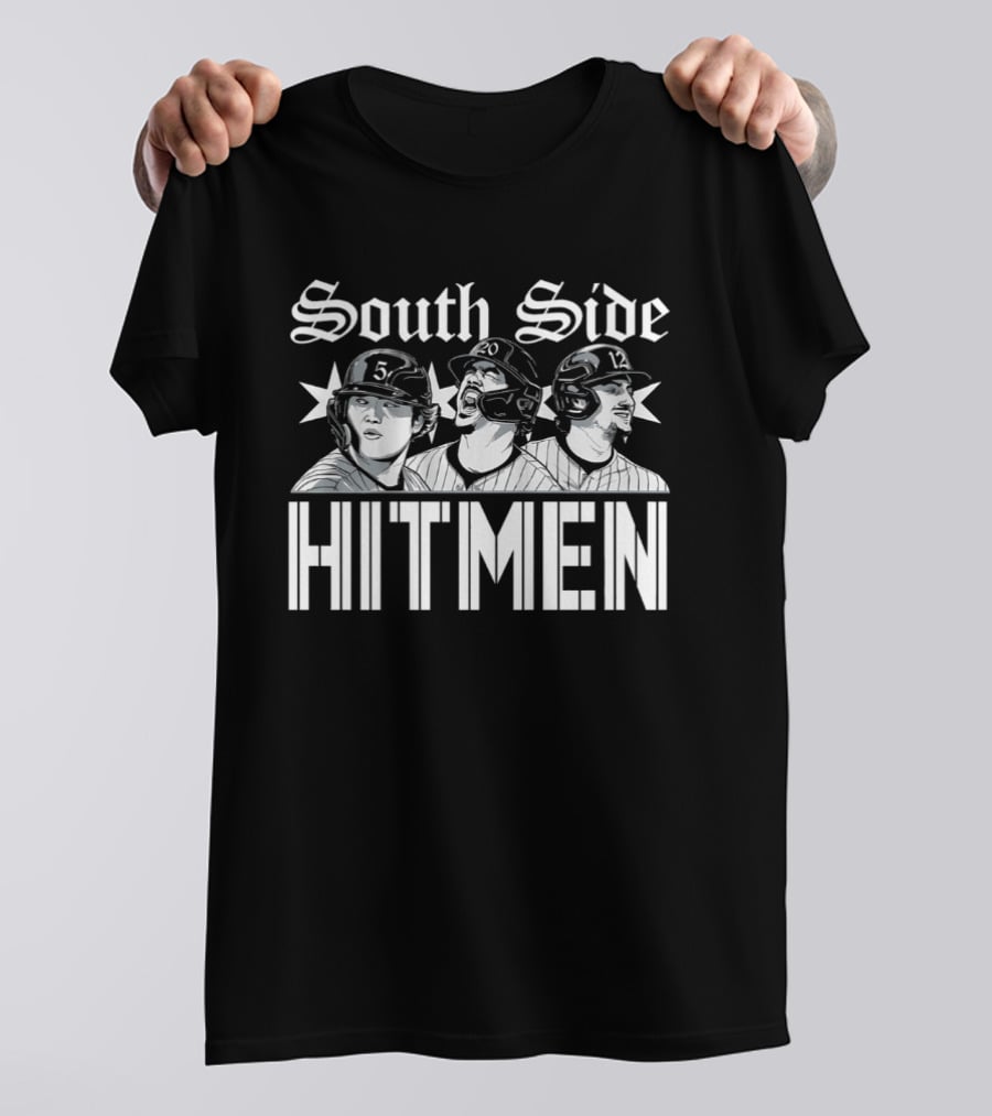South Side Hitmen Baseball Tribute With Players And Stars T-Shirt