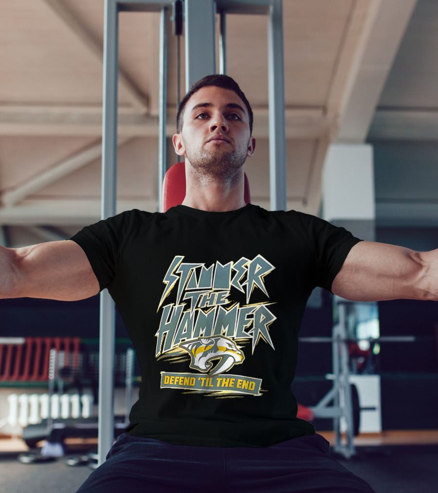 Stunner The Hammer Defend 'Til The End Predators T-Shirt