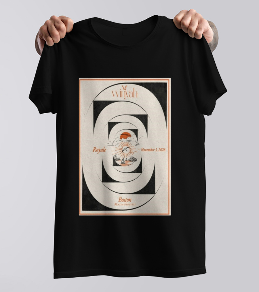 Winyah Royale Boston Massachusetts November 5 2026 T-Shirt