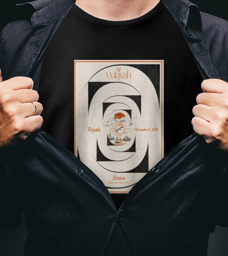 Winyah Royale Boston Massachusetts November 5 2026 T-Shirt