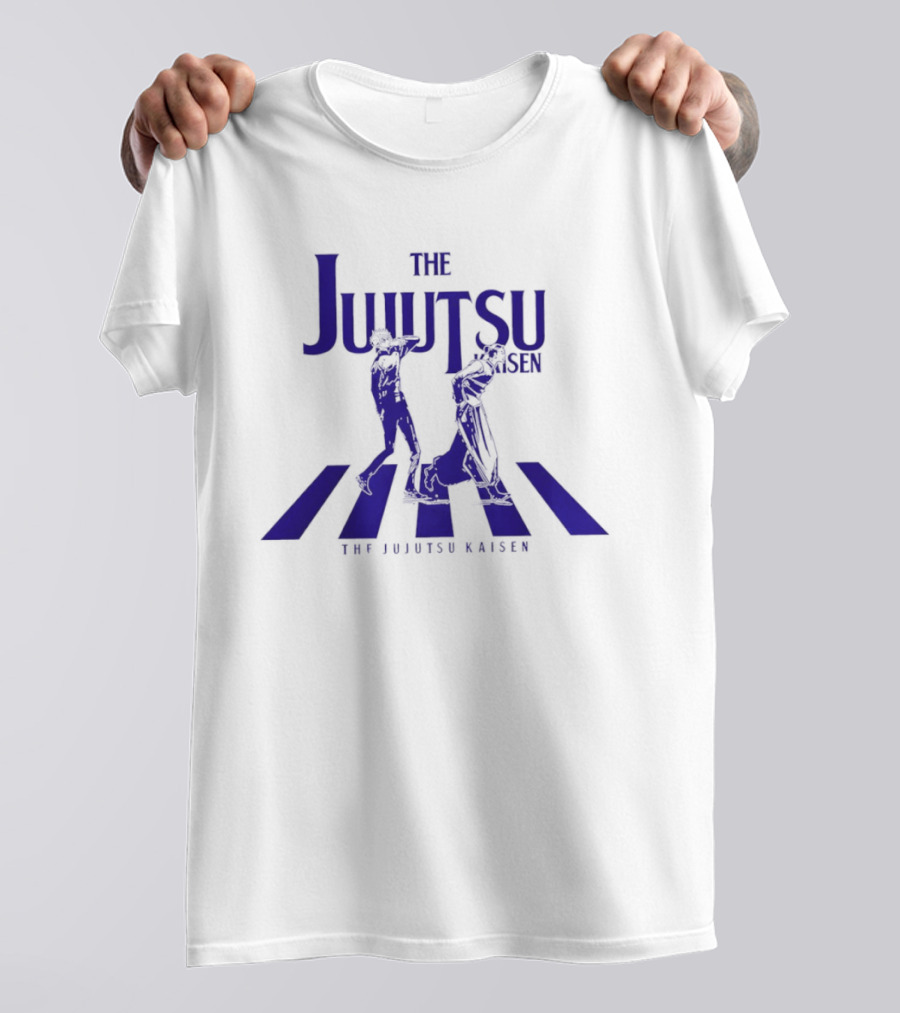 The Jujutsu Kaisen Frienda Satoru Gojo Suguru Abbey Road 2026 T-Shirt