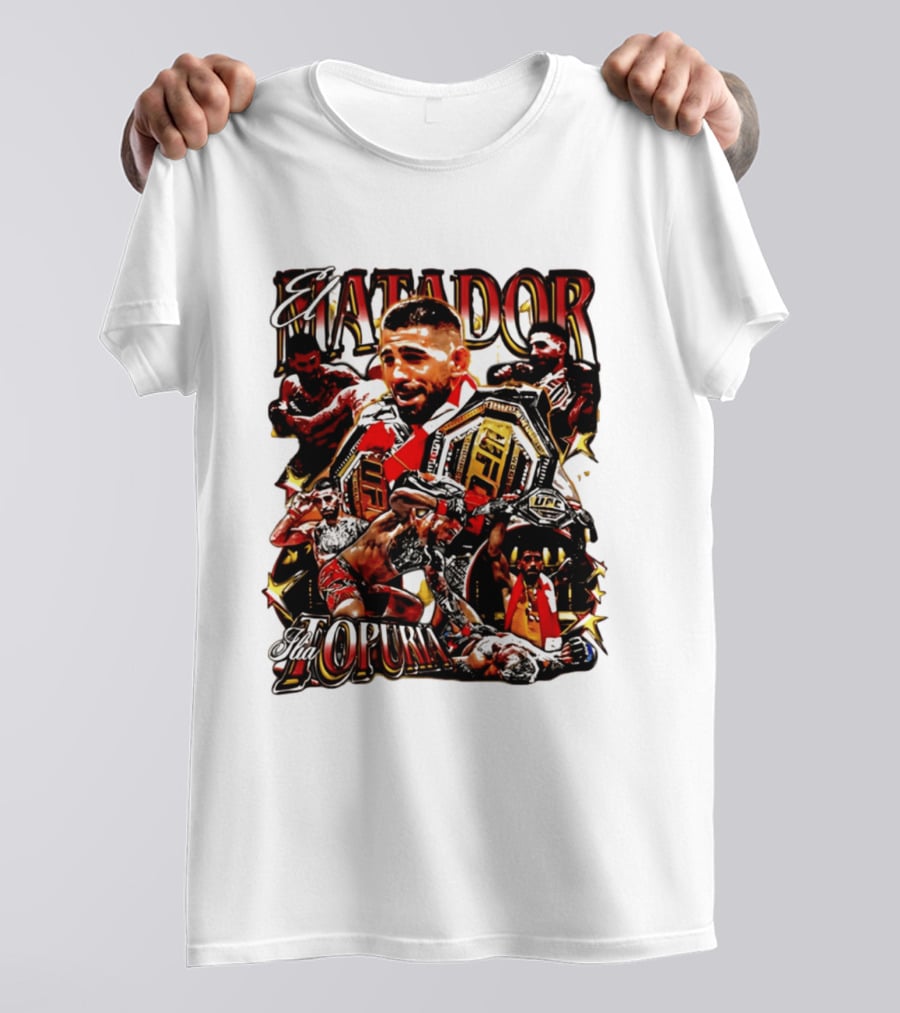 El Matador Ilia Topuria UFC Champion Fighter T-Shirt