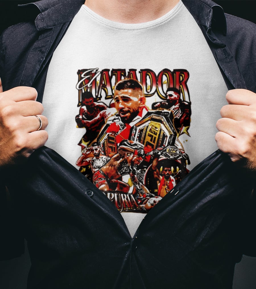 El Matador Ilia Topuria UFC Champion Fighter T-Shirt