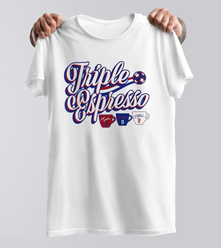 Triple Espresso Midge Purce Sonya Berman Fitzpatrick Women's Soccer T-Shirt