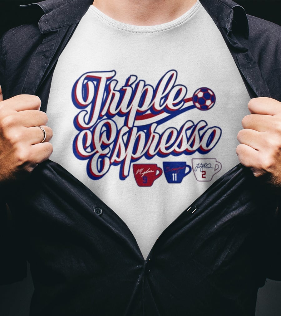 Triple Espresso Midge Purce Sonya Berman Fitzpatrick Women's Soccer T-Shirt