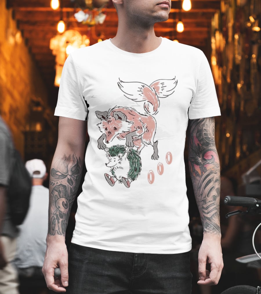 Tails Miles Prower Flying Golden Rings Video Game T-Shirt