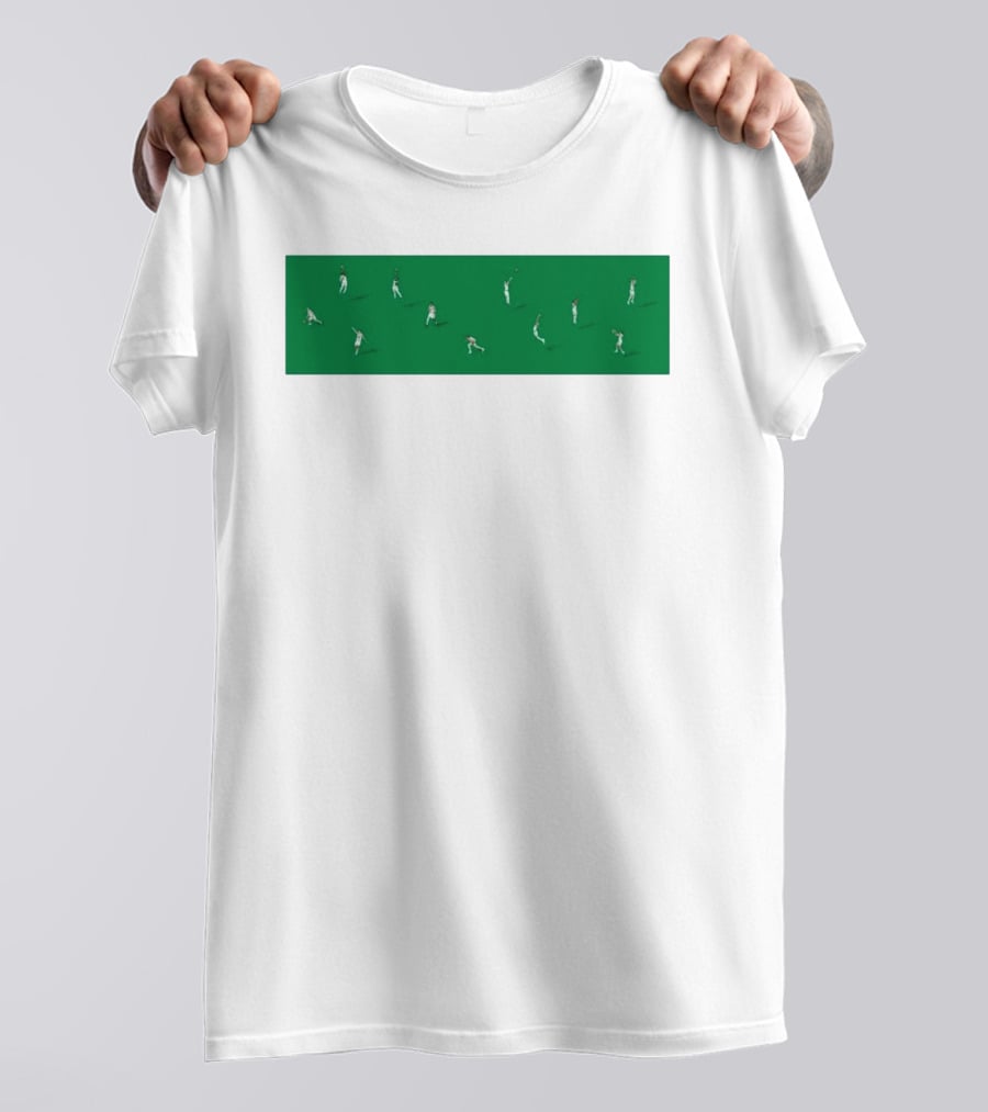 Boston Celtics Minimalist Green Team Players Iconic Moves T-Shirt