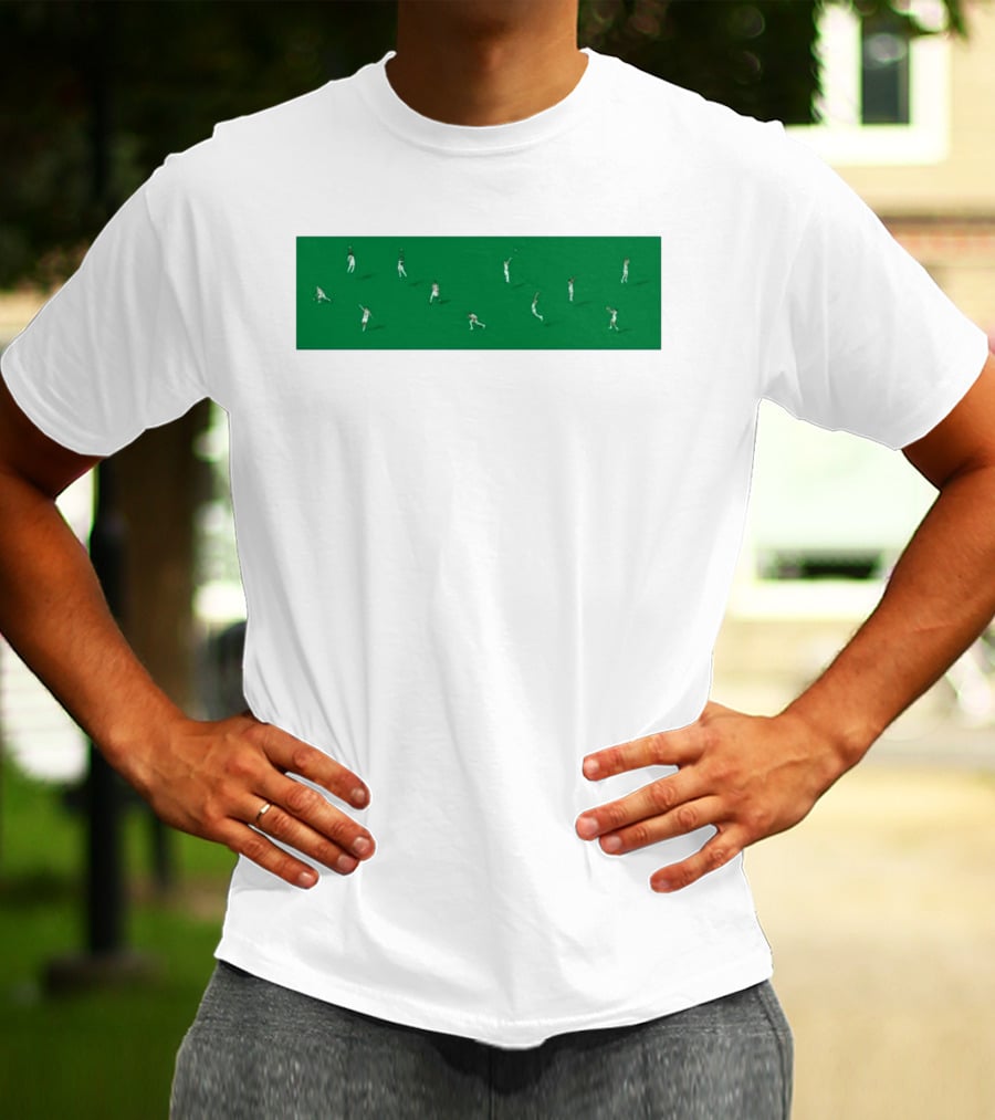 Boston Celtics Minimalist Green Team Players Iconic Moves T-Shirt