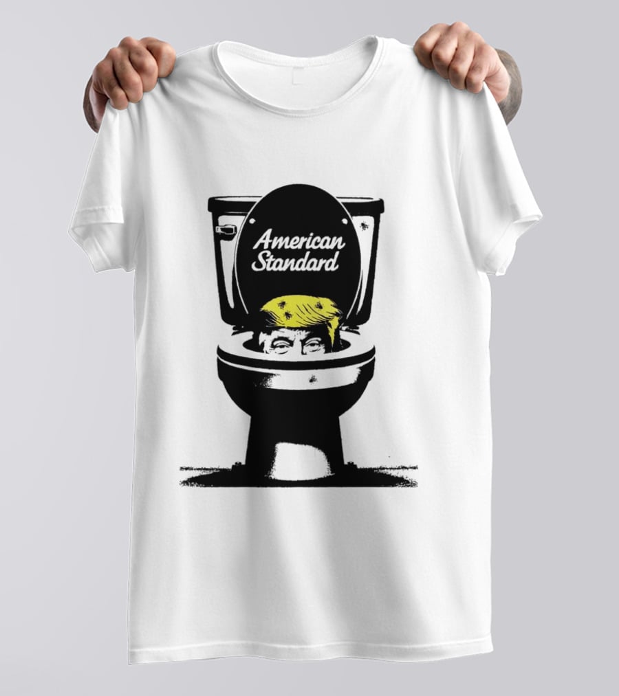 American Standard Donald Trump Toilet Humor T-Shirt