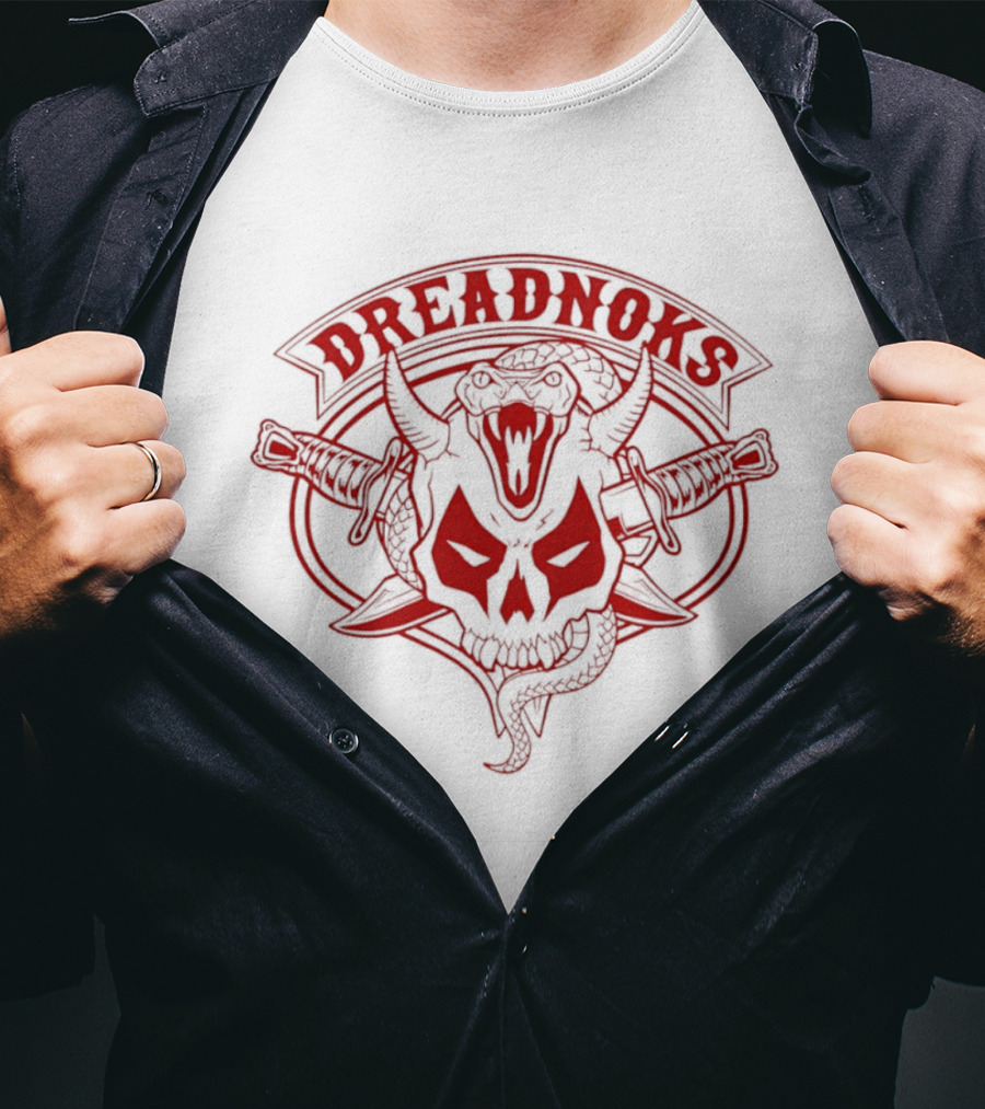 G I Joe Dreadnoks Cobra Skull Snake Daggers A Real American Hero T-Shirt